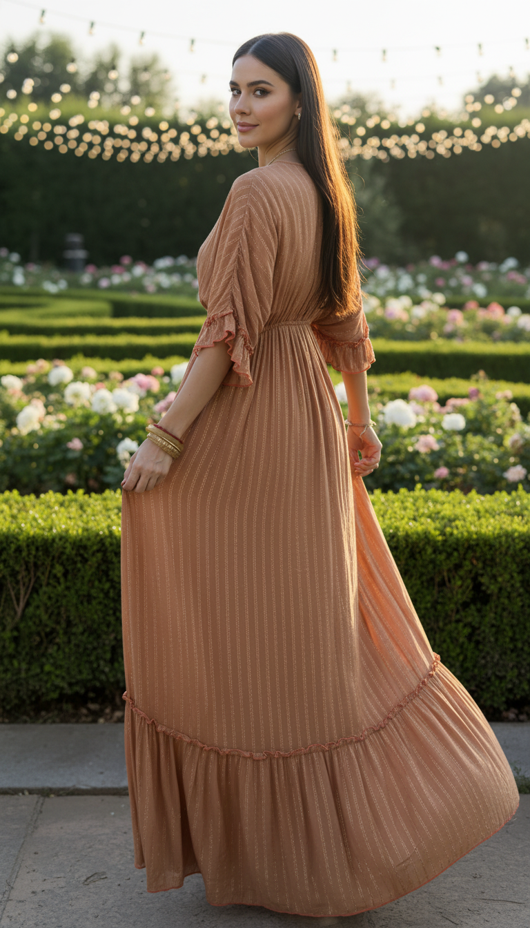 Sunlit Garden Maxi Dress