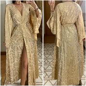 Natural Kaftan Maxi Dress