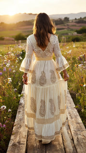 Boho Bloom Maxi Dress