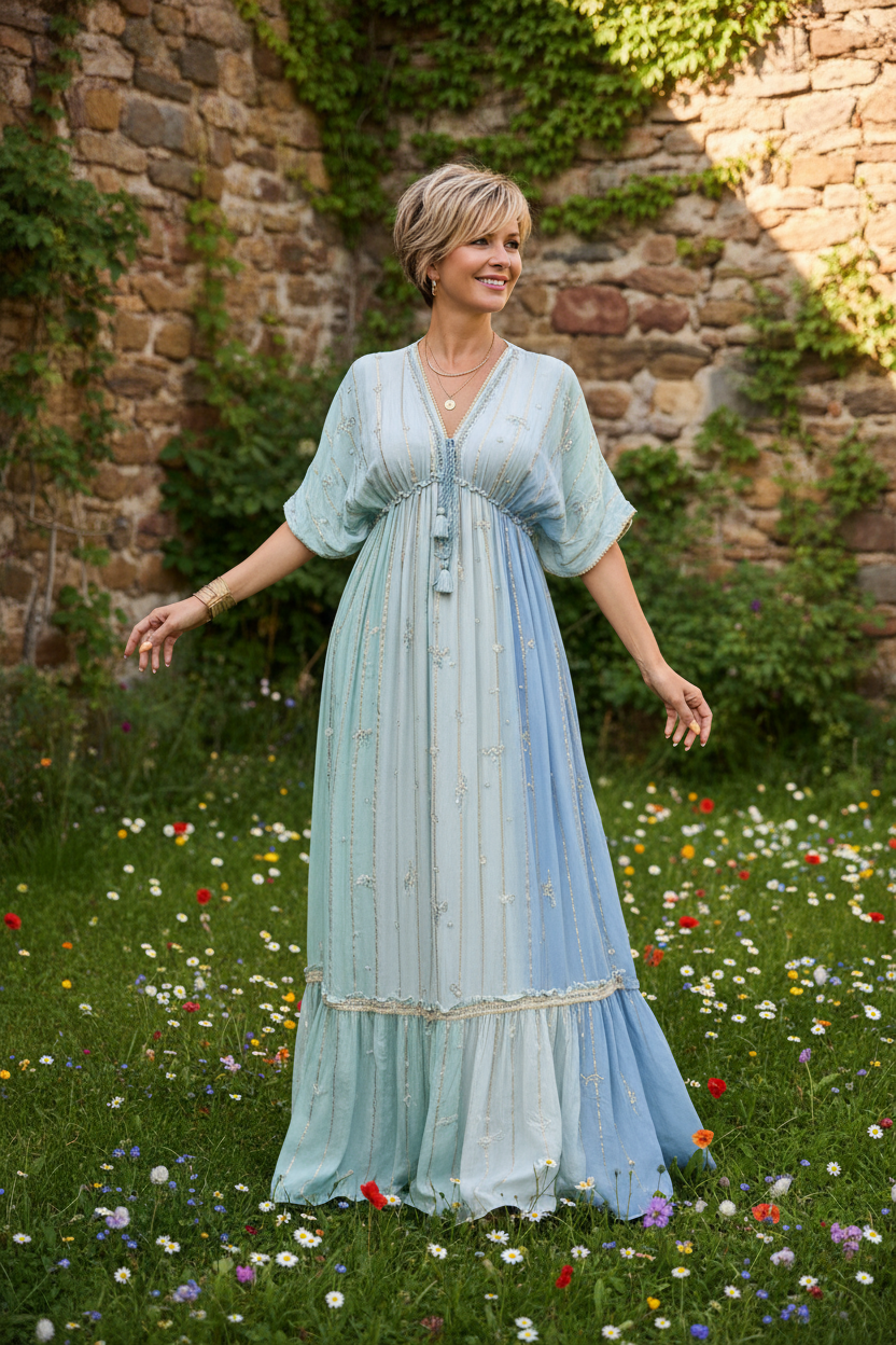 Daisy Boho Chic Dress