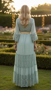 Pure Bohemian Elegance in Blue