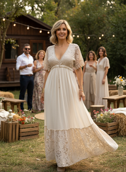 Lace Meadow Maxi Dress
