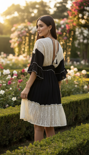 Robe courte Chantilly Whisper