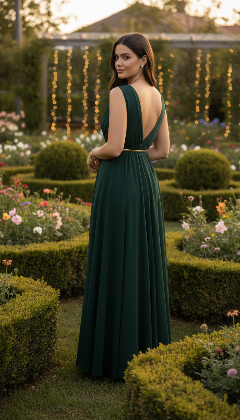 Esmerald Sunset Maxi Dress