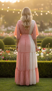Blush Meadow Maxi Dress