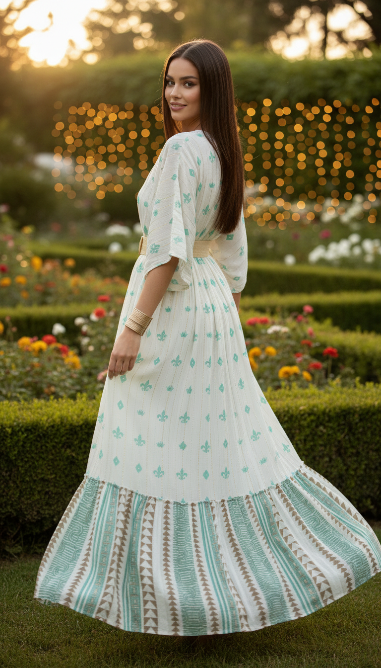 Robe bohème Floral Haven II