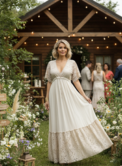 Lace Meadow Maxi Dress