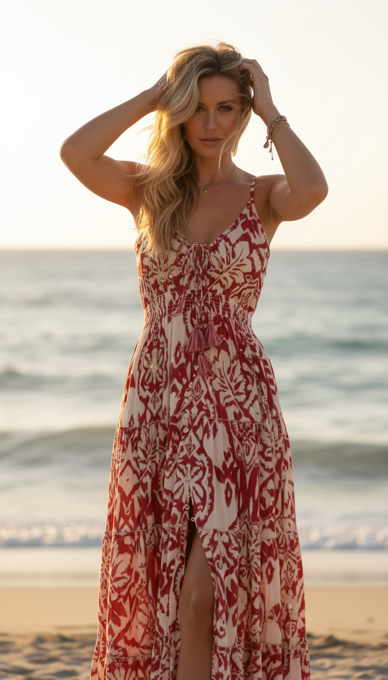 Blush Maxi Dress