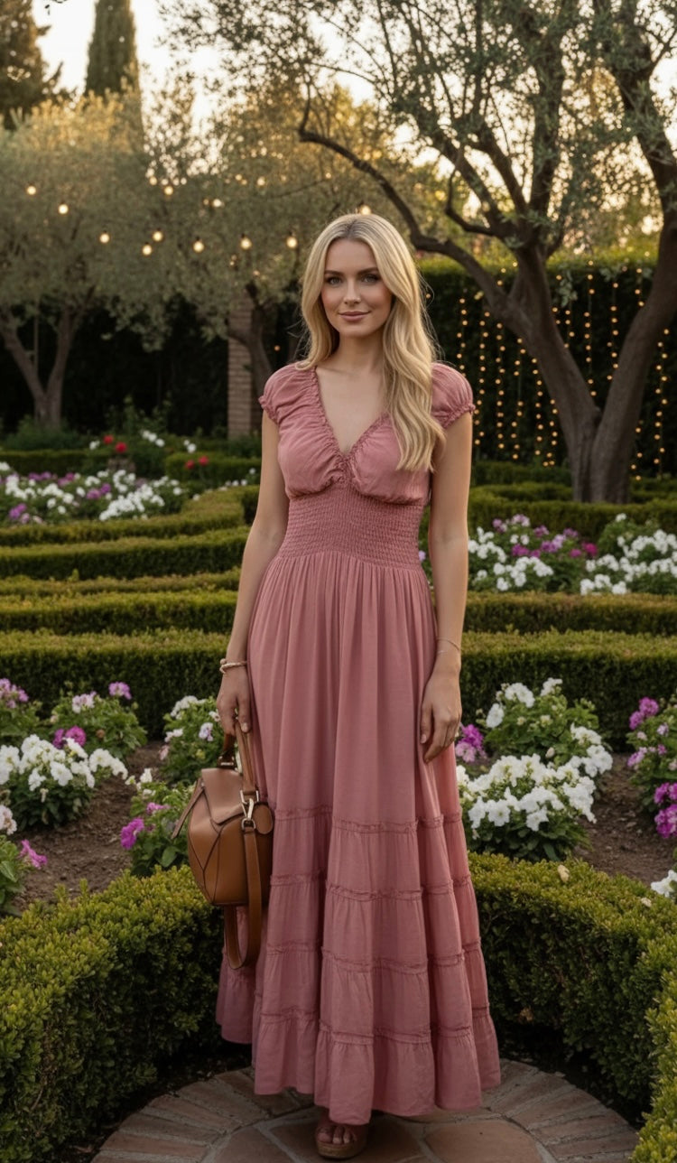 Rose Glow – Leinenträume in zartem Rosa