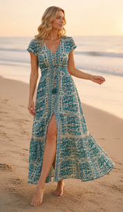 Robe en soie Aurélia