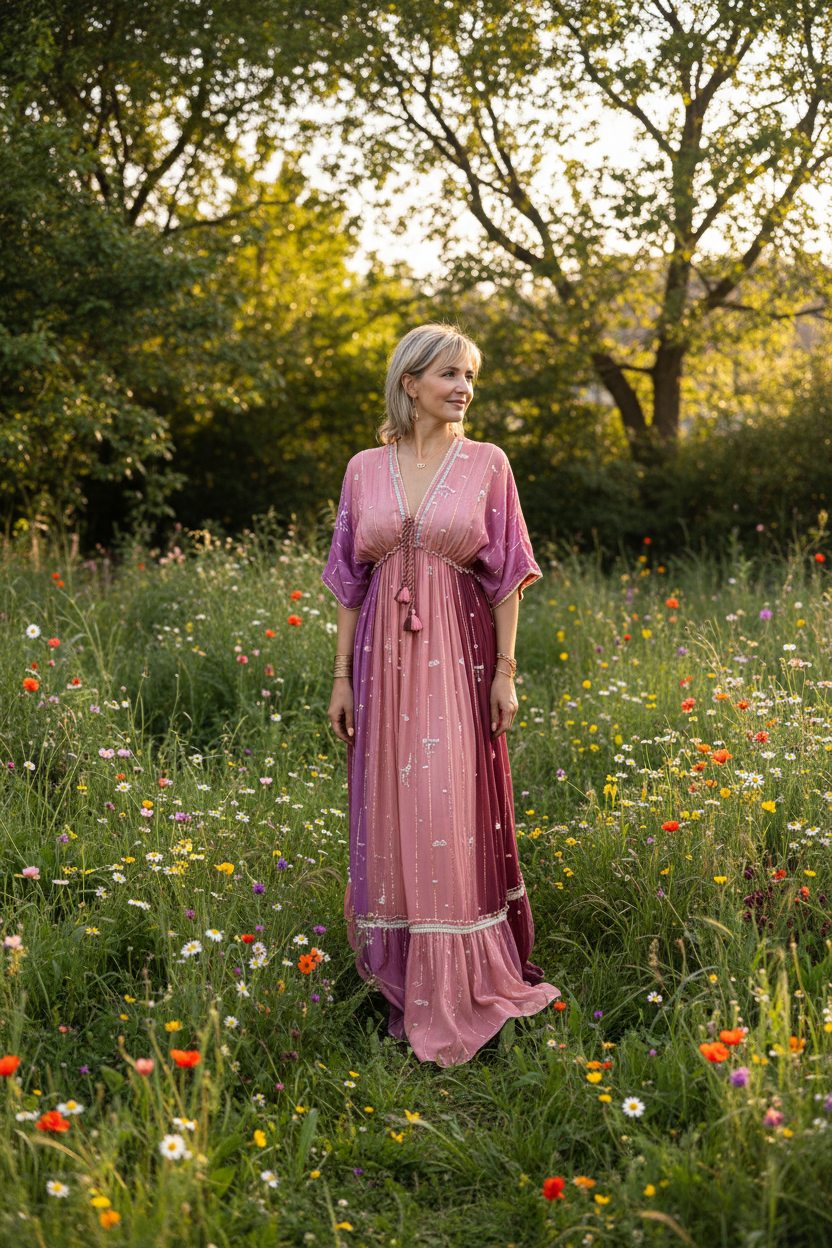 Daisy Boho Chic Dress