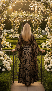 Black Moon – Timeless Silk Kimono