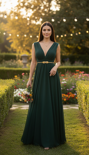 Esmerald Sunset Maxi Dress