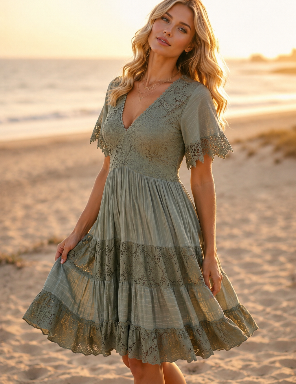 Robe courte Evra