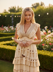 Gaia Boho Maxi Dress