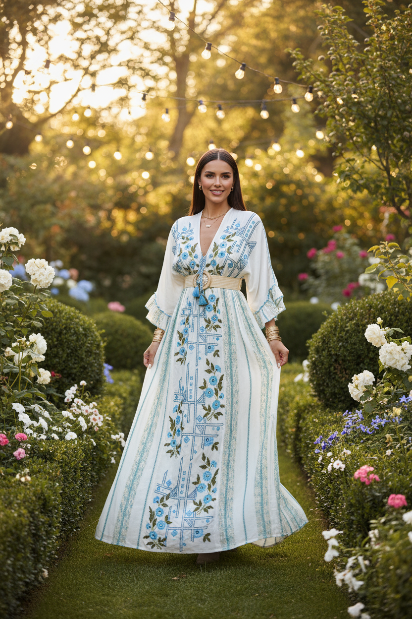 Boho Ethnic Maxi Dress