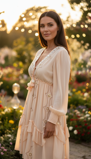 Robe bohème mini désert