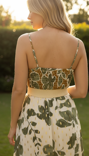 Robe longue bohème en viscose