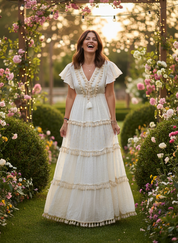 Elysia Tassel Maxi Dress