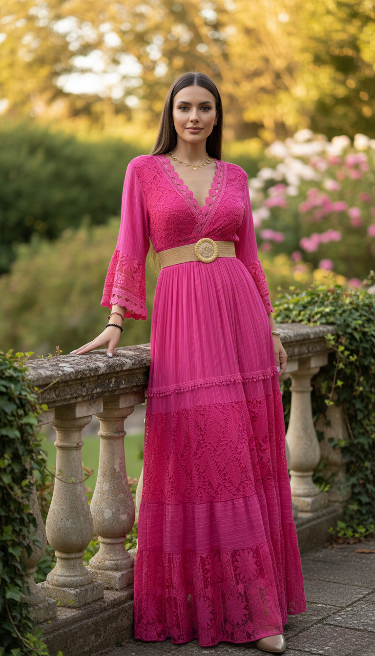 Pure Boho Lace Dress