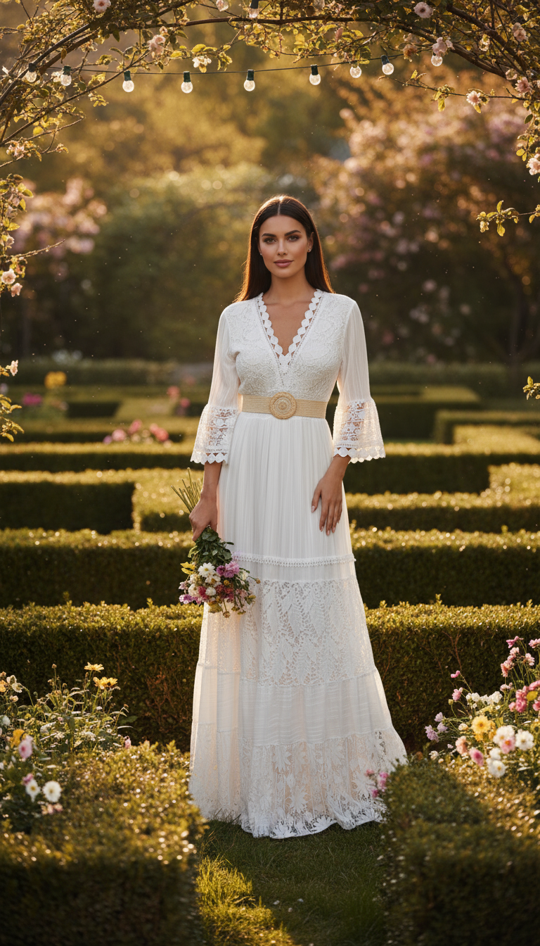 Pure Boho Lace Dress