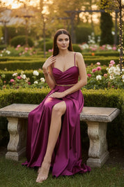 Satin Elegance Party Dress