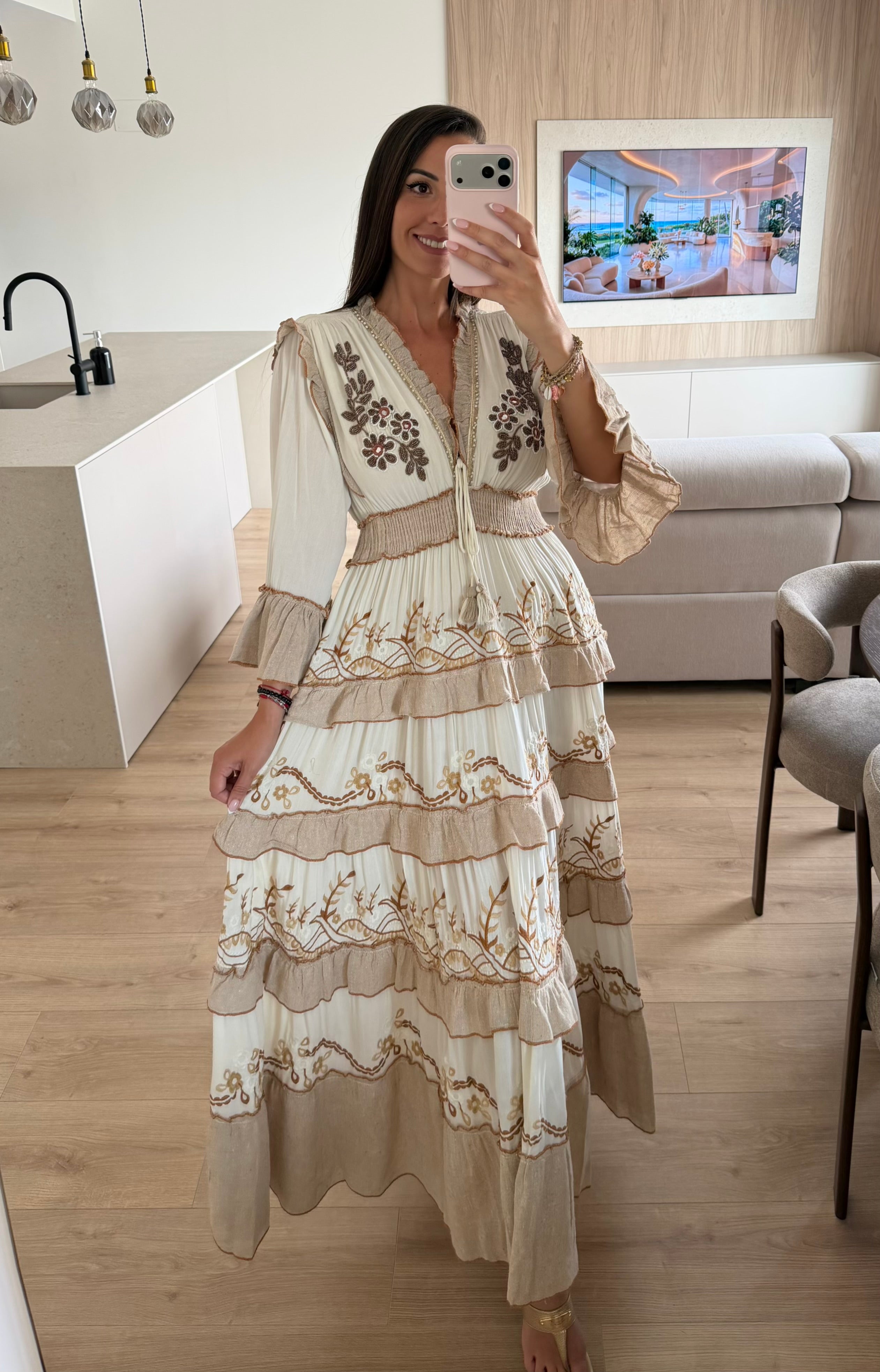 Amara Boho Maxi Dress