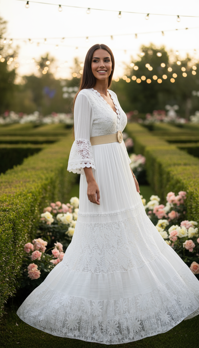 Pure Boho Lace Dress