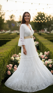 Pure Boho Lace Dress