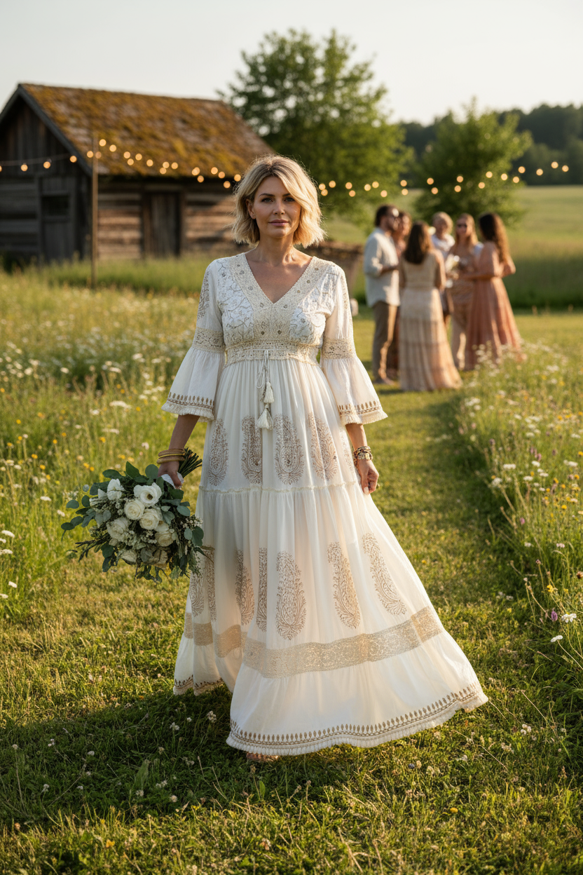 Boho Bloom Maxi Dress