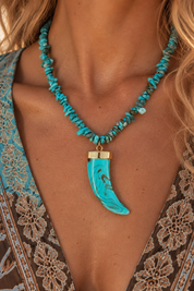 Turquoise Talisman Necklace