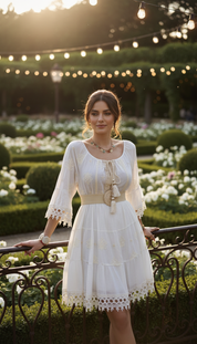 Robe bohème chic mini