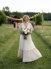 Lace Meadow Maxi Dress