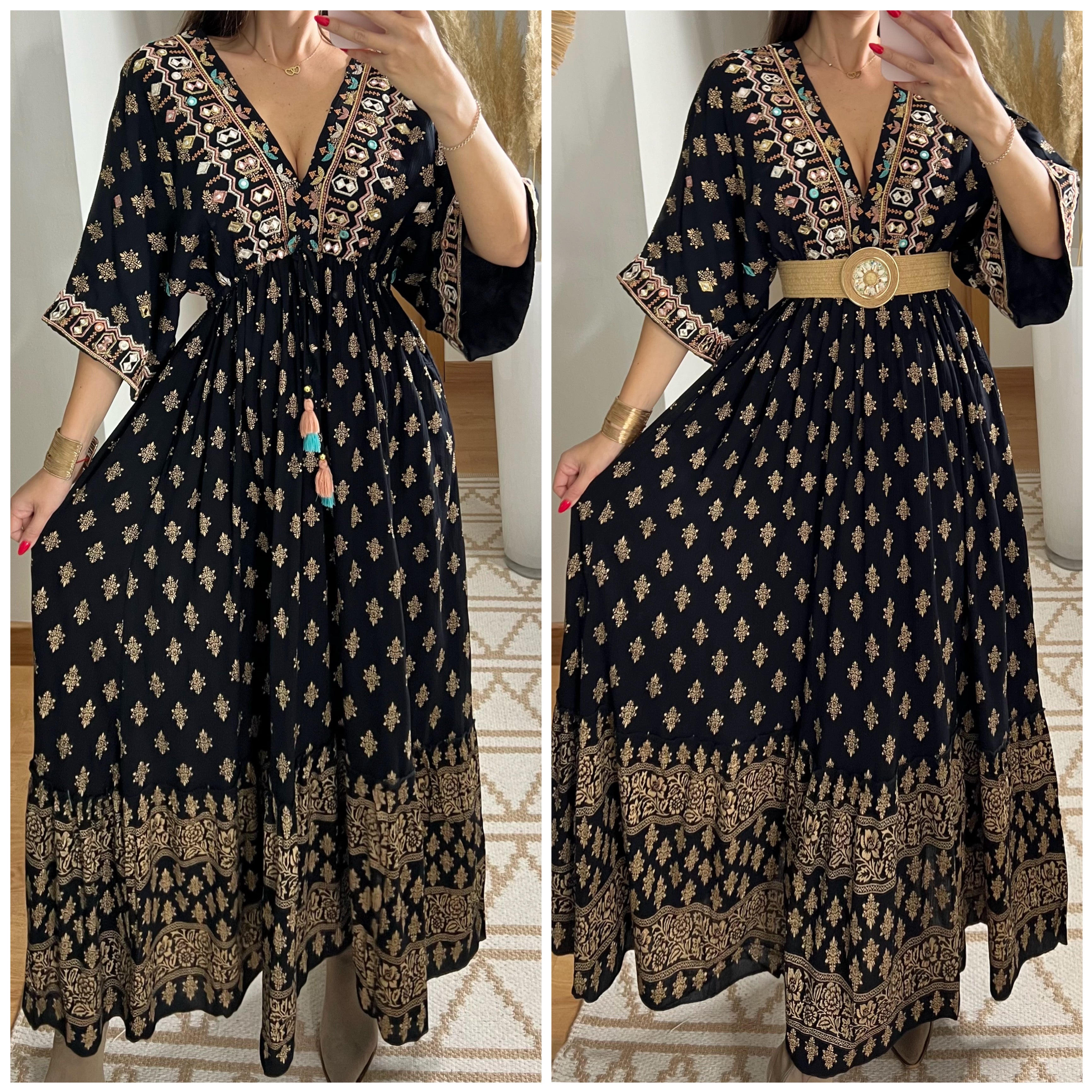 Aurora Maxi dress