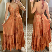Oasis Silk Maxi Dress