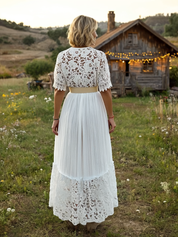 Lace Meadow Maxi Dress