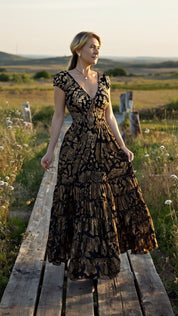 Serene Silk Maxi Dress