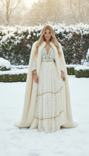 Golden Meadow Boho Gown