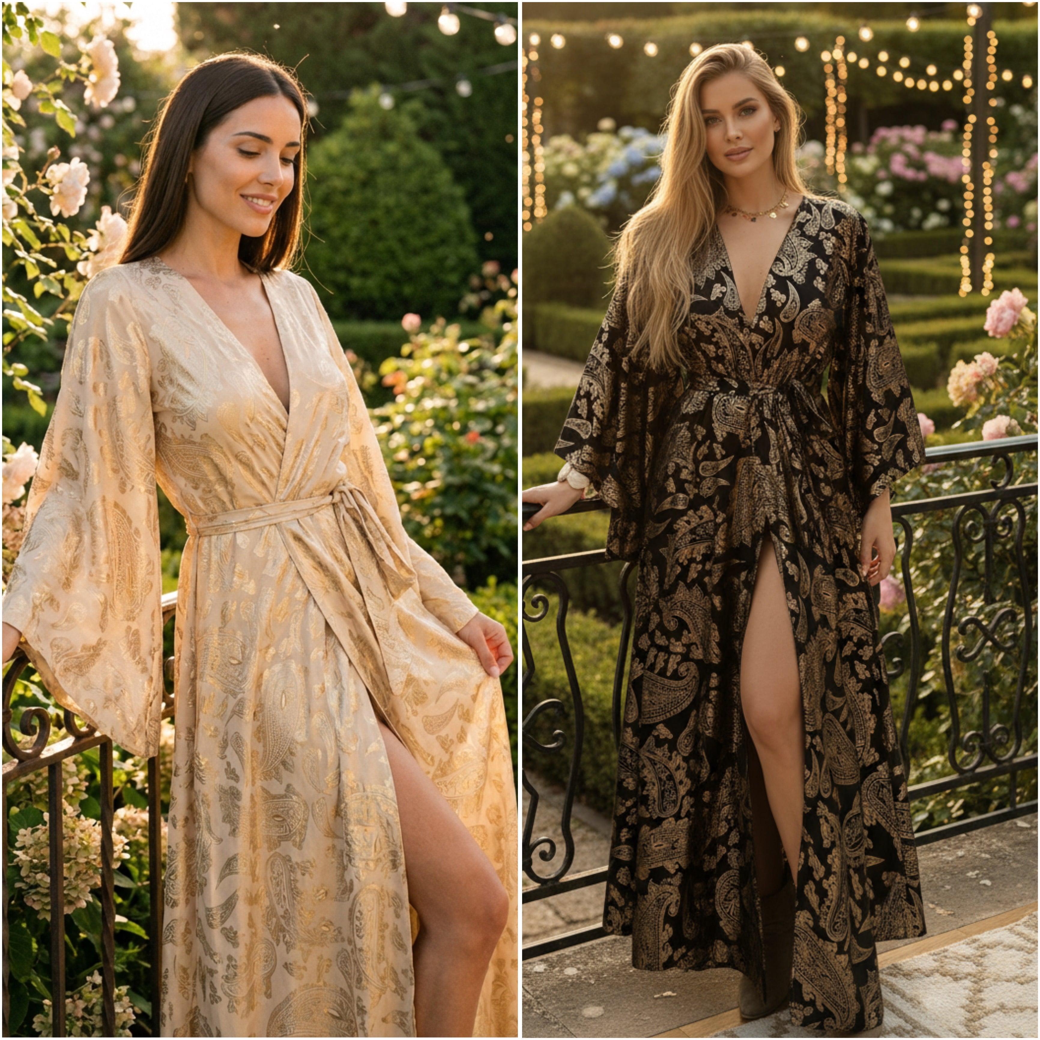 Black Moon – Timeless Silk Kimono