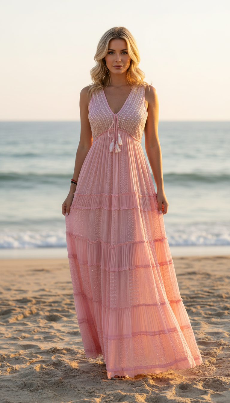Margarita Boho Maxi Dress