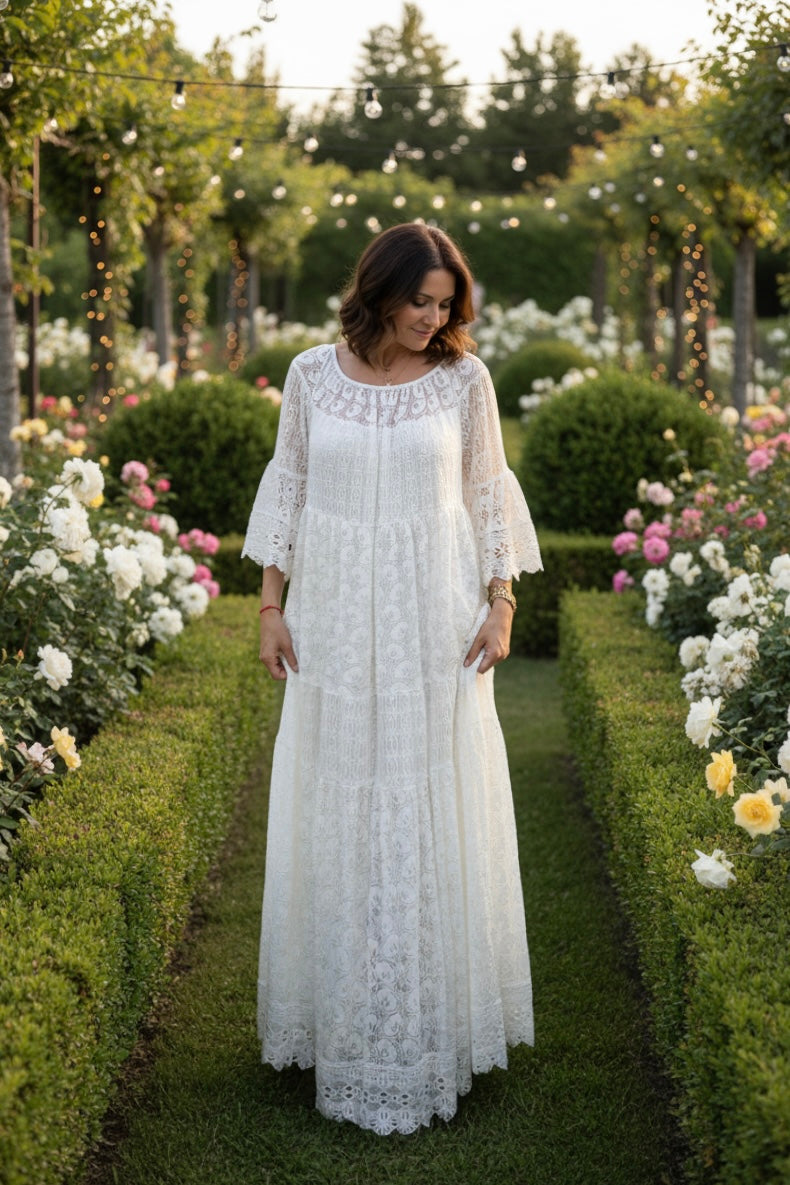Whispering Lace Dress