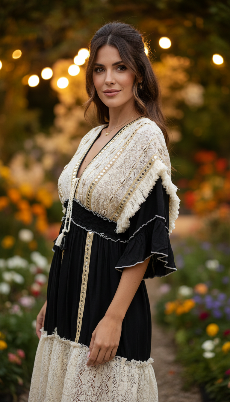 Robe courte Chantilly Whisper