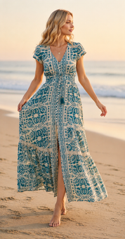 Robe en soie Aurélia