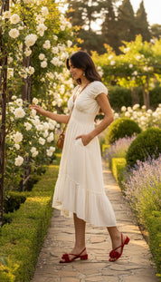 Robe longue Ivory Horizon
