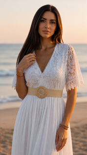 Lace Meadow Maxi Dress