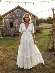 Lace Meadow Maxi Dress