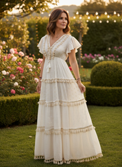 Elysia Tassel Maxi Dress