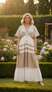 Ivory Soul Maxikleid