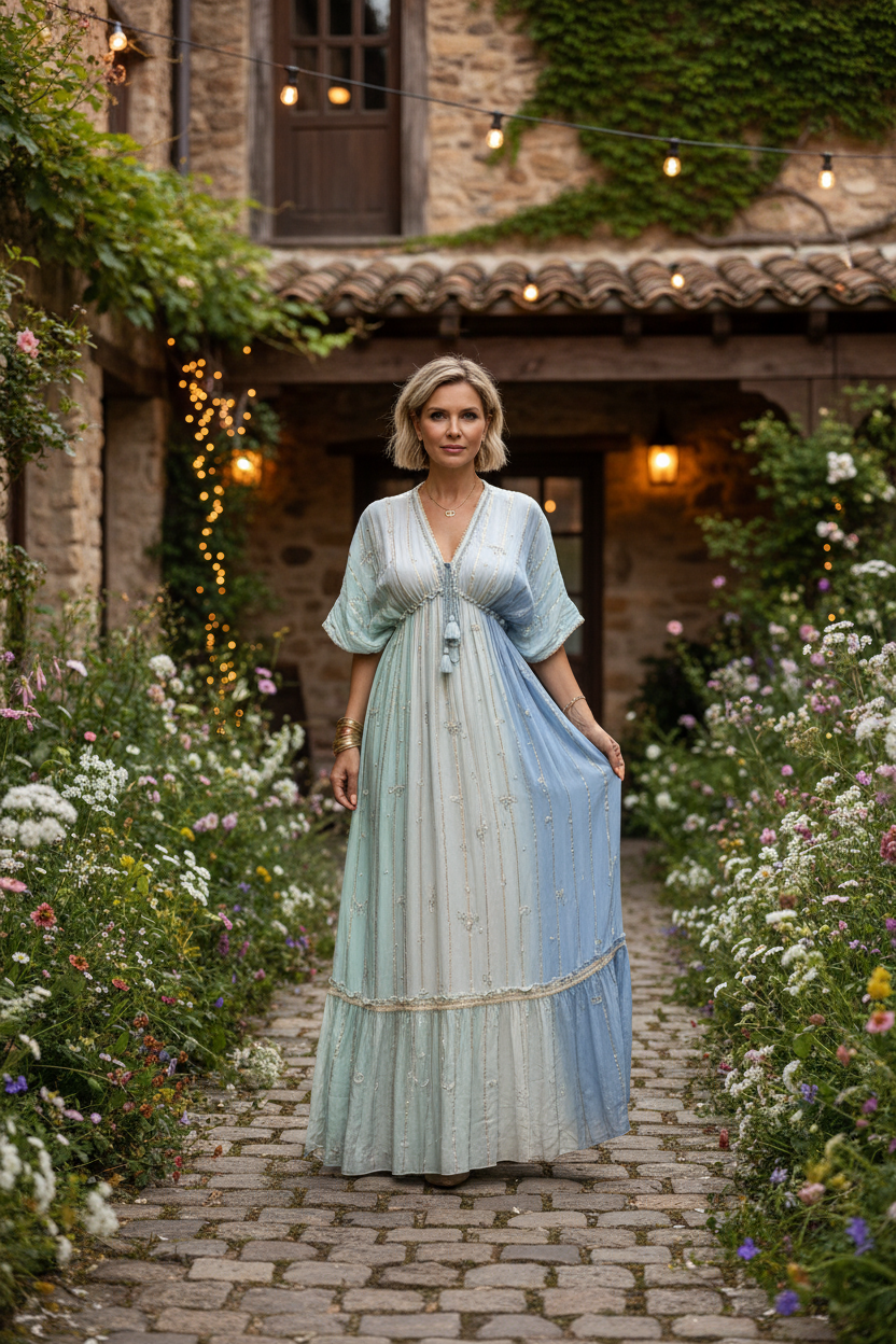Daisy Boho Chic Dress