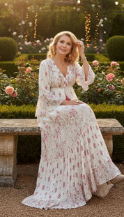 Floral Haven Boho dress